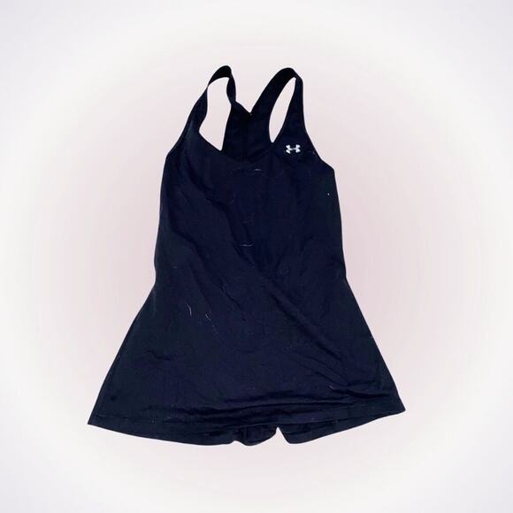 Under Armour heat gear black tank top | Sz S - Picture 1 of 4